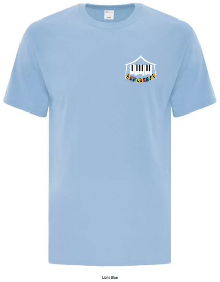 Light Blue T-Shirt with Logo