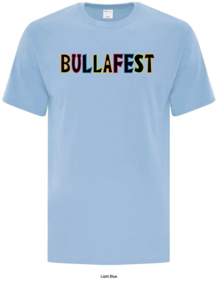 Light Blue T-Shirt with Bullafest